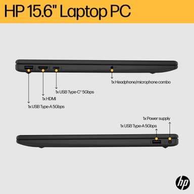 HP Laptop 15-fc0852no R7-7730U/16/1024 15.6" bärbar dator