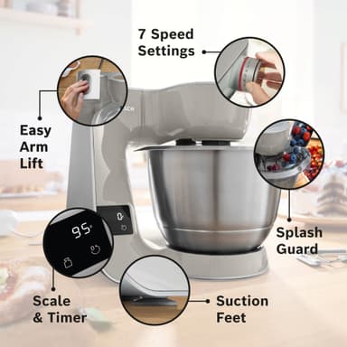 Bosch Series 4 köksmaskin MUM5XL74 (Beige)