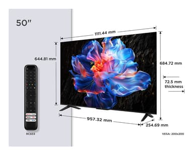 TCL 50" P69K 4K LED TV (2025)