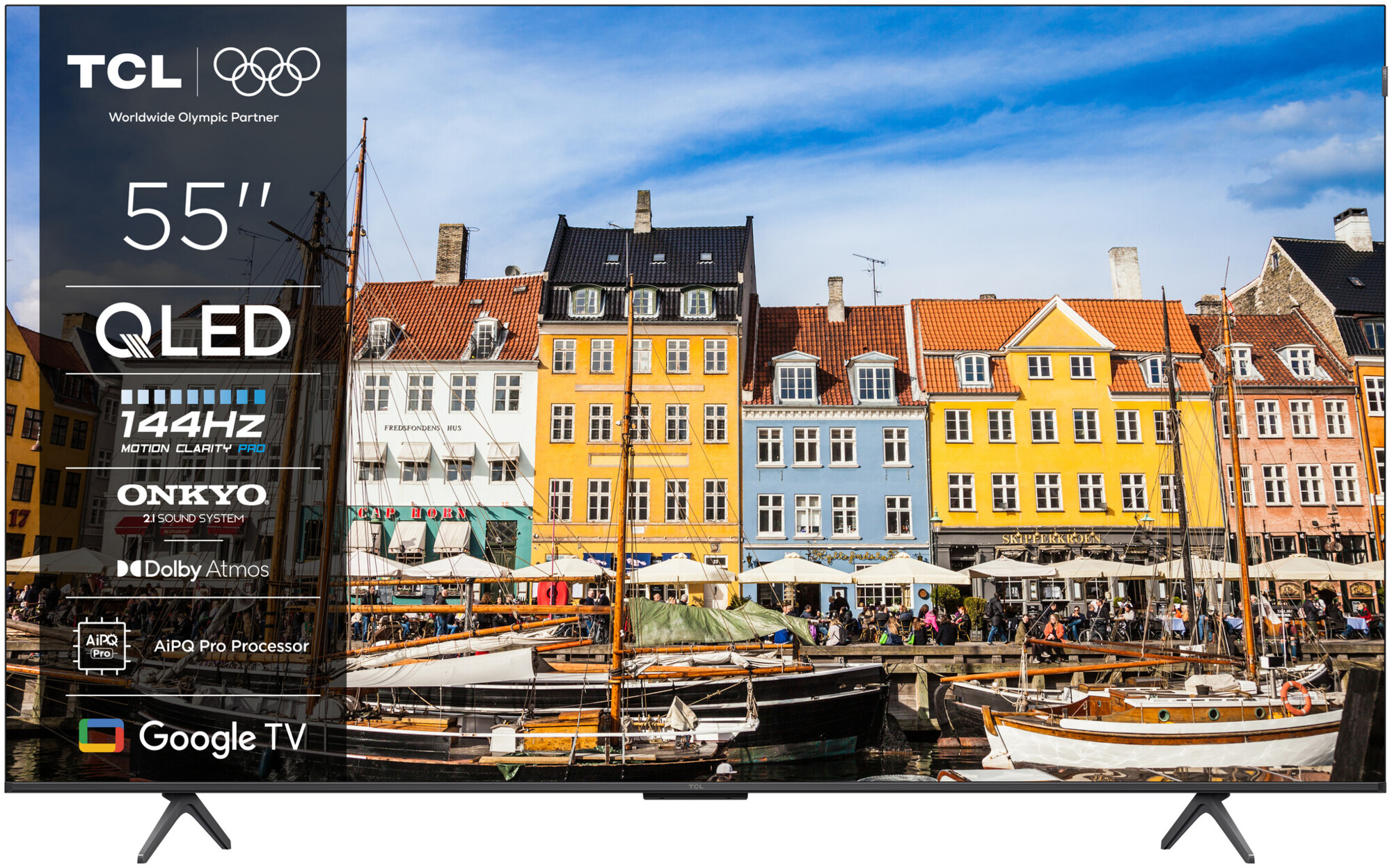 TCL 55" QLED810K 4K QLED TV (2025)