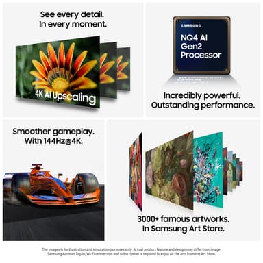 Samsung 85" QN70F 4K MiniLED Smart TV (2025)