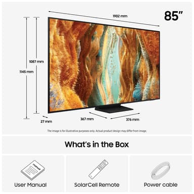 Samsung 85" QN70F 4K MiniLED Smart TV (2025)