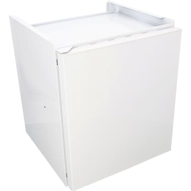 Cupboard 700mm high, White, flattish door