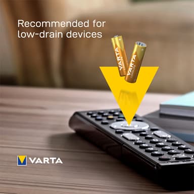 Varta Longlife AA batterier (30-pack)