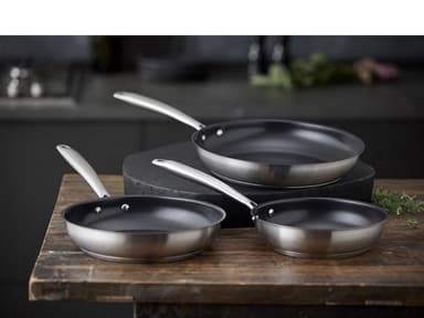 Pillivuyt Gourmet Stekpanna keramisk non-stick Stål