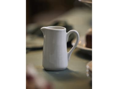 Pillivuyt Plissé Jug 35 cl White