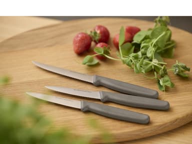 Blomsterbergs Herb knife set 3 pcs Latte