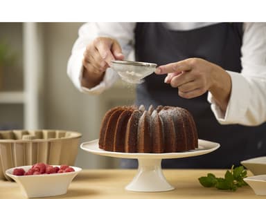 Blomsterbergs Slice Bundt pan Dia 24 x 10 cm Rose gold