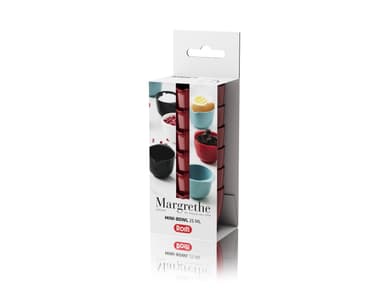 Rosti Margrethe Mini bowl 25 ml 6 pcs Red