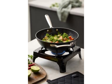 Pillivuyt Gourmet Wok keramisk non-stick Svart