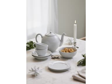 Pillivuyt Plissé Saucer Dia 16.5 cm 29 cl White