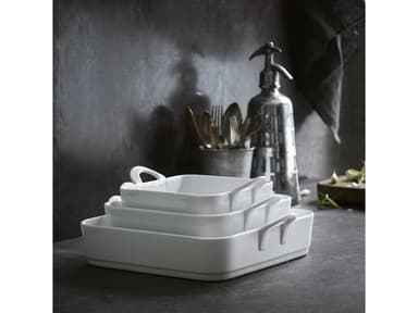 Pillivuyt Toulouse Baker 27 x 27 x 6 cm 3 liter White