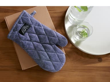 Pillivuyt Oven mitt recycle 33 x 18 cm Navy