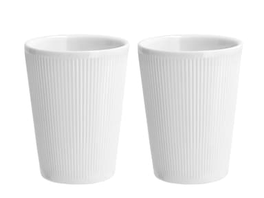 Pillivuyt Eventail Thermo mug 25 cl 2 pcs White