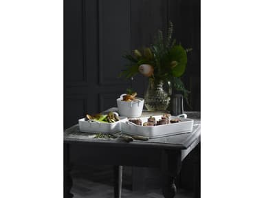 Pillivuyt Toulouse Baker 22 x 22 x 6 cm 2 liter White
