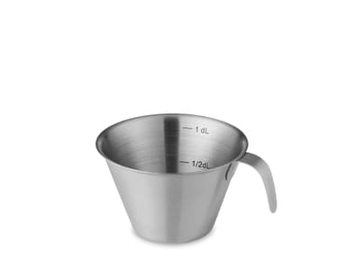 Funktion Deciliter measuring cup 1 dl Steel