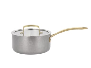 Pillivuyt Gourmet Kastrull med glaslock Stål