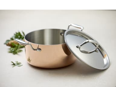 Blomsterbergs Pot with lid 3 liter Copper