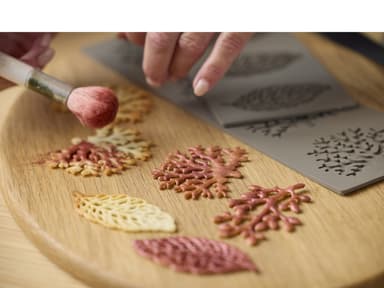 Blomsterbergs Leaf Tuile mould Latte