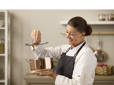 Blomsterbergs Pot with lid 3 liter Copper