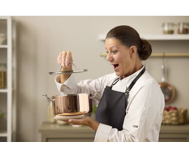 Blomsterbergs Pot with lid 3 liter Copper