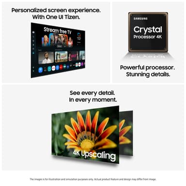 Samsung 75" U7005F 4K Smart TV (2025)
