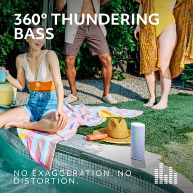 Ultimate Ears MEGABOOM 4 bärbar trådlös högtalare (blå)