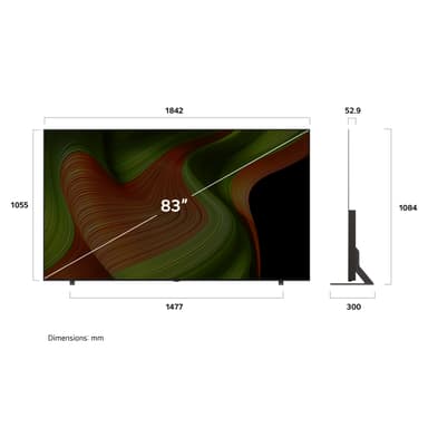 LG 83" B5 4K OLED TV (2025)