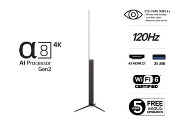 LG 77" B5 4K OLED TV (2025)