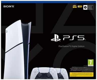 PlayStation 5 Slim Digital Edition (2 DualSenses-paket)