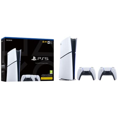 PlayStation 5 Slim Digital Edition (2 DualSenses-paket)