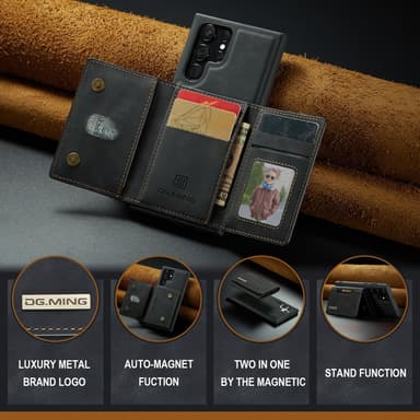 Magnetisk plånboksfodral för Samsung Samsung Galaxy A55 5G