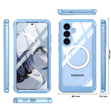 Samsung Galaxy S25 skyddsfodral - stöttåligt, dammtätt, falltåligt