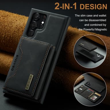 Magnetisk plånboksfodral för Samsung Samsung Galaxy A55 5G