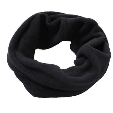 Neck Warmer / Halsduk med fleece och dragsko - Svart