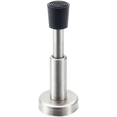 Hydrauliskt dörrstopp med eller utan borrning Silver 15 cm