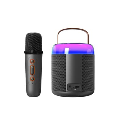 Y2-Single Mic Allt-i-ett Karaoke Bluetooth-högtalare Svart
