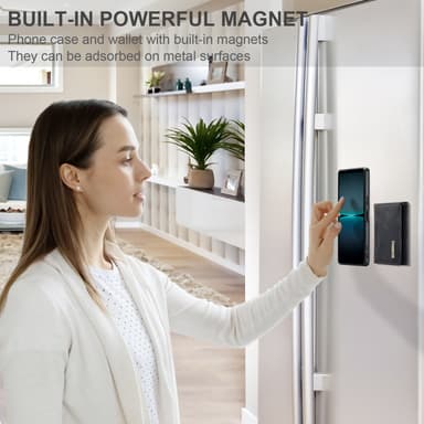 M2 magnetiskt plånboksfodral för Sony Sony Xperia 10 VI 2024