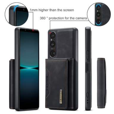 M2 magnetiskt plånboksfodral för Sony Sony Xperia 10 VI 2024