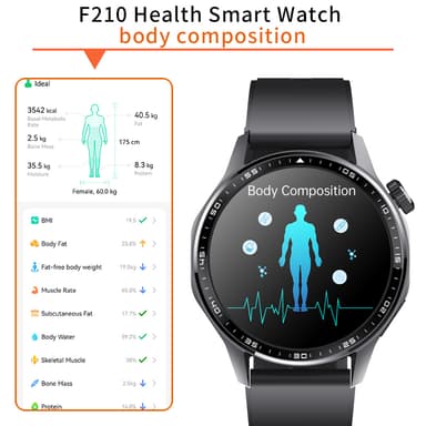 Smartklocka med EKG, pulsmätare, blodtrycksmätare och stegräknare Svar