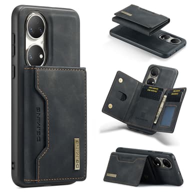 Huawei Tri-Fold plånboksfodral Svart Huawei P50 Pro