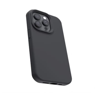 Etteri silikonskal till iPhone 16 Pro med hål för handledsrem - Svart