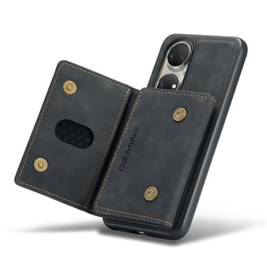 Huawei Tri-Fold plånboksfodral Svart Huawei P50 Pro