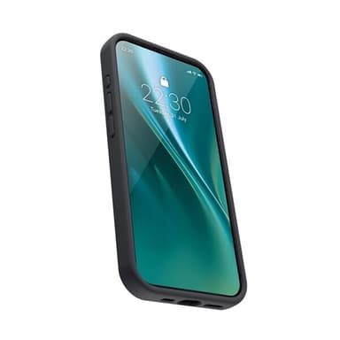 Etteri silikonskal till iPhone 16 Pro med hål för handledsrem - Svart