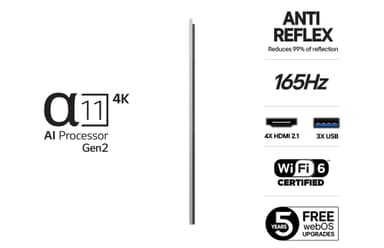 LG 65" G5 4K OLED evo TV (2025)