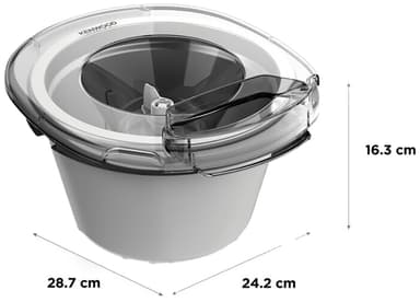 Kenwood glassmaskin KAX71.000WH (vit)