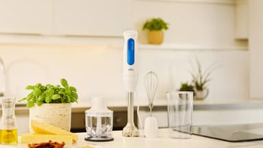 Braun MultiQuick 3 handmixer MQ30.202.MWH (vit/blå)