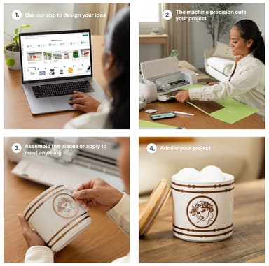 Cricut Explore 4 digital skärmaskin Essentials-paket