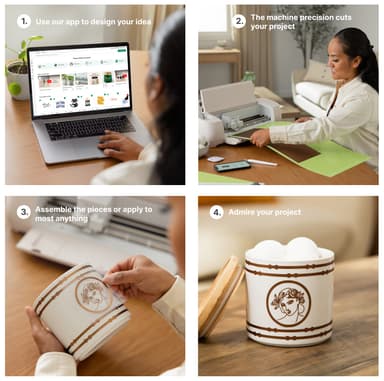 Cricut Maker 4 digital skärmaskin Essentials-paket