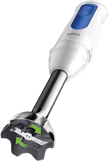 Braun MultiQuick 3 handmixer MQ30.202.MWH (vit/blå)